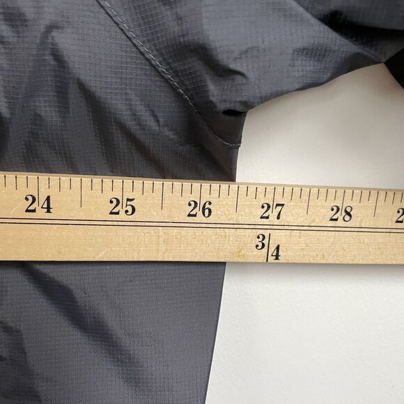 L.L. Bean Rain Jacket Mens XLT Gore-Tex Long Black Jacket - Picture 4 of 12